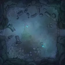 Modular Caves map, Ruins Rune Passage 2 Exits variant thumbnail