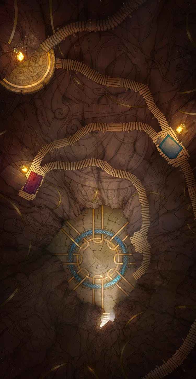 Yggdrasil Trunk map, Original Day variant