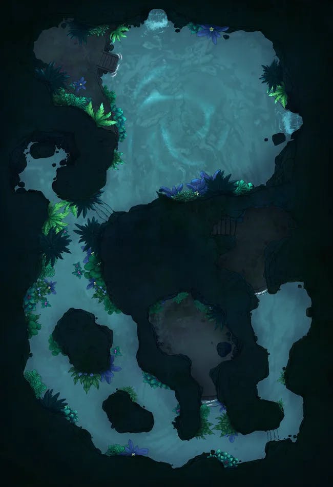 Blacksmith Secret Grotto map, Flooded variant thumbnail