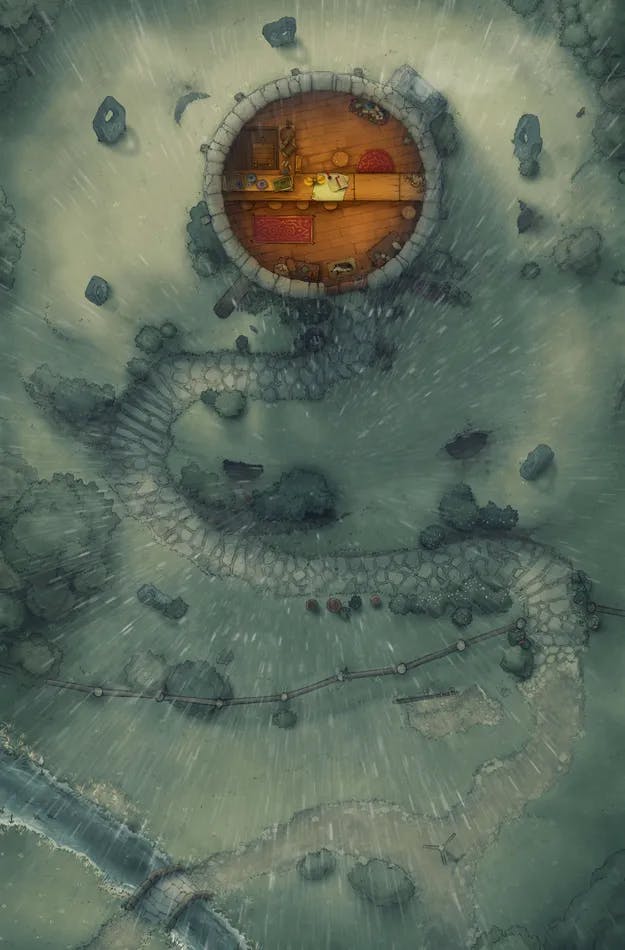 Badger Hill map, Rain variant thumbnail