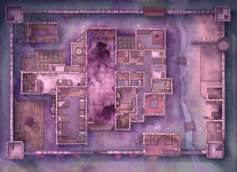 Adventurers' Guildhall map, Mushroom Day variant thumbnail