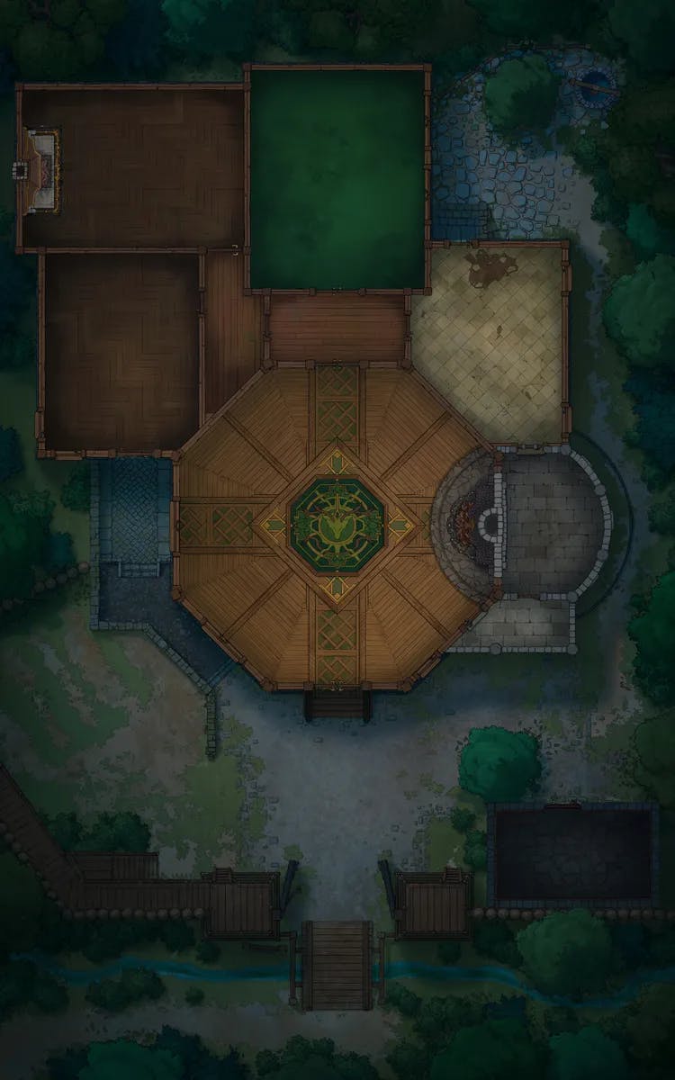 Village Hunting Guild map, Empty Night variant thumbnail