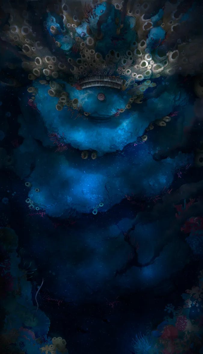 Deep Sea Organ map, Original Night variant