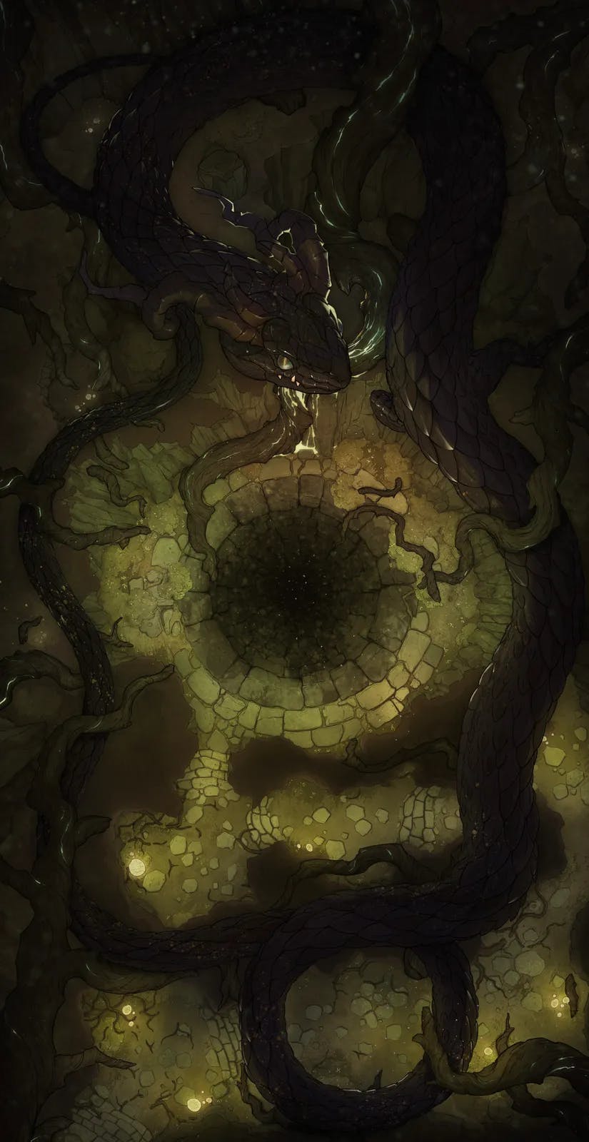 Yggdrasil Roots map, Swamp variant