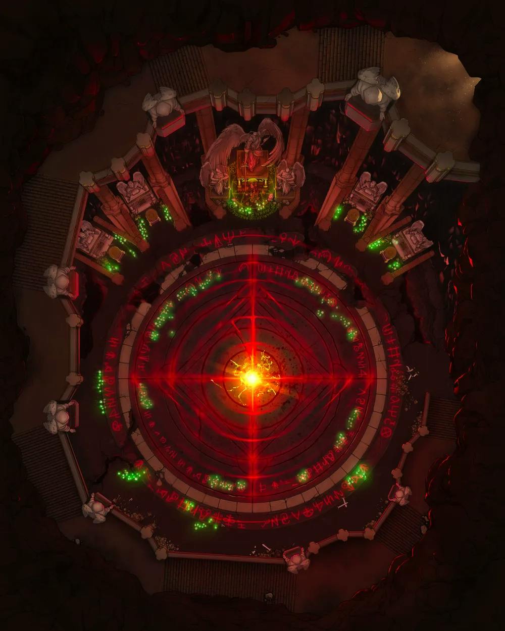 Lich Catacomb map, Platform Ritual variant thumbnail