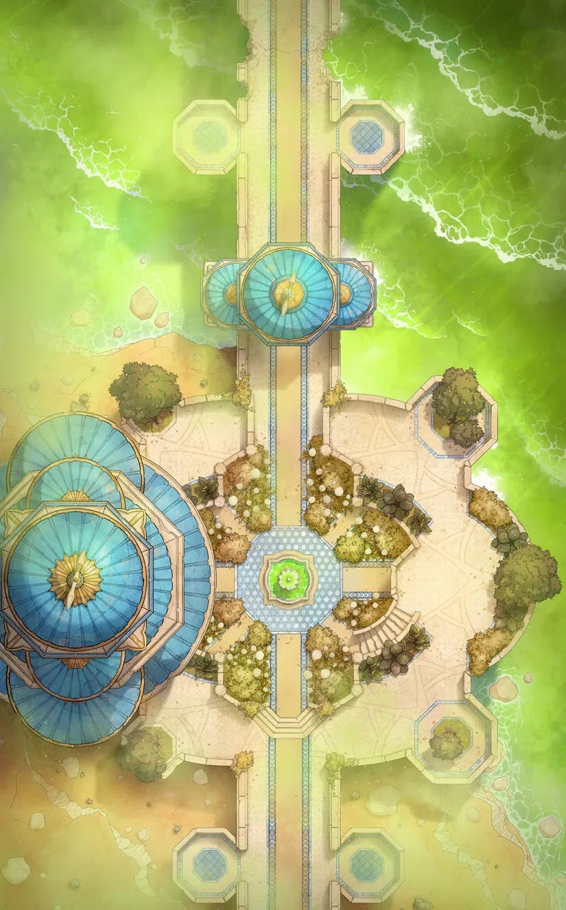 Djinn Gardens map, Toxic variant