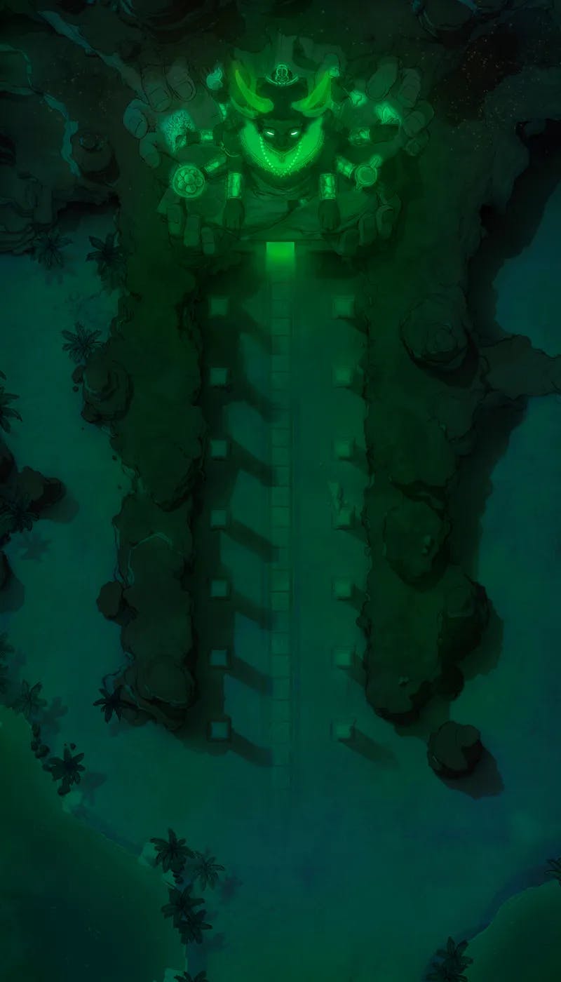 Necropolis Entrance map, Underworld Night variant thumbnail