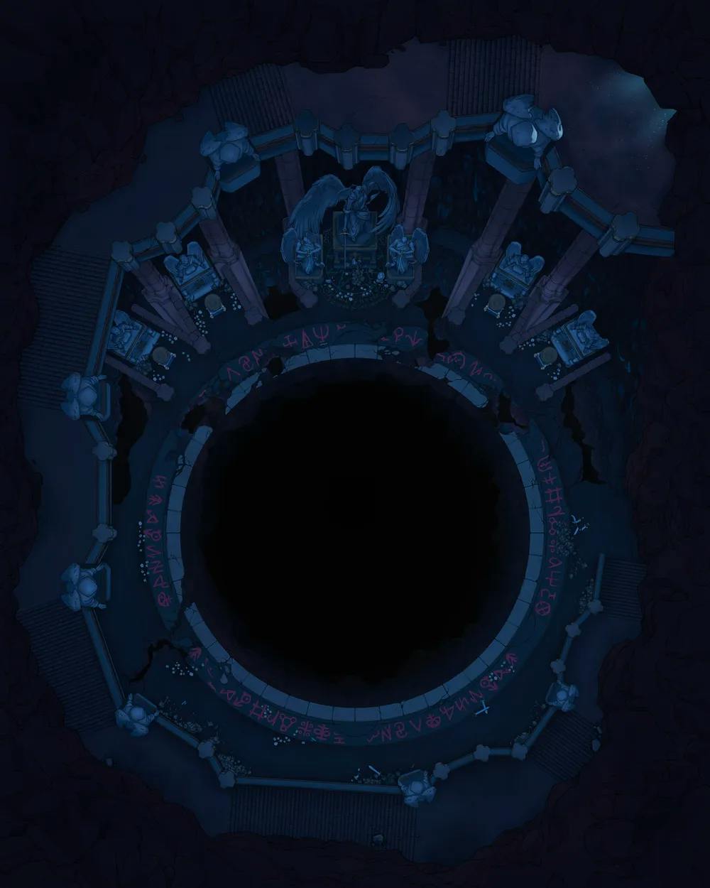 Lich Catacomb map, Void Dark variant