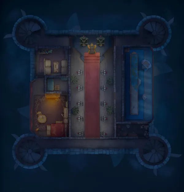 Floating Castle map, Kings Room Night variant thumbnail