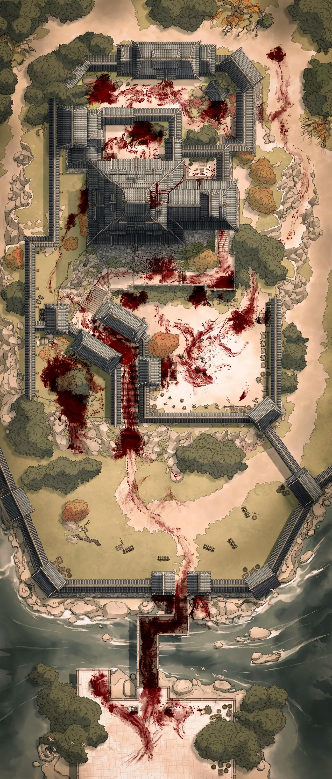 Japanese Castle Exterior map, Massacre variant thumbnail