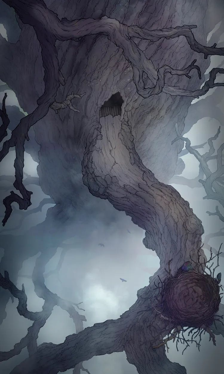 Yggdrasil Branch Overlook map, Haunted variant thumbnail