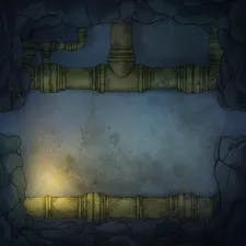 Modular Caves map, Mines Large Pipes 04 variant thumbnail