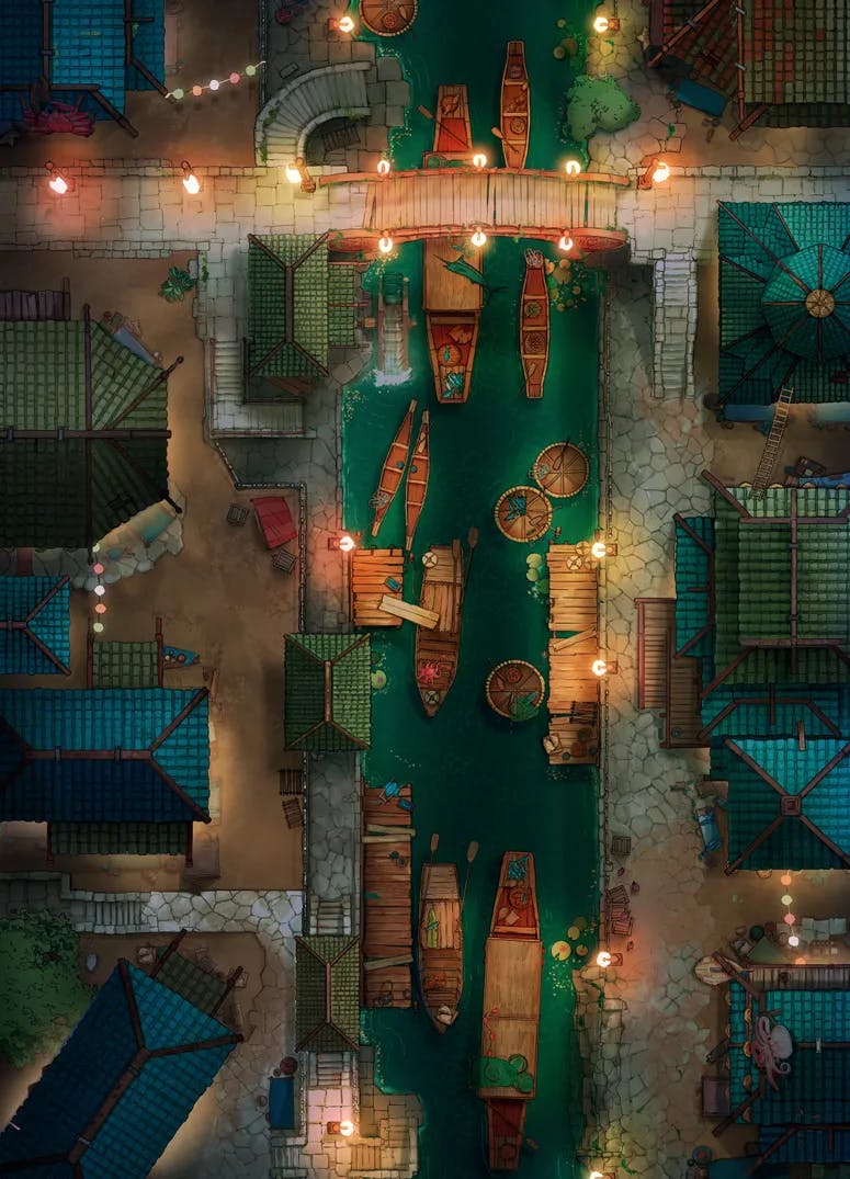Floating Market map, Original Night variant thumbnail