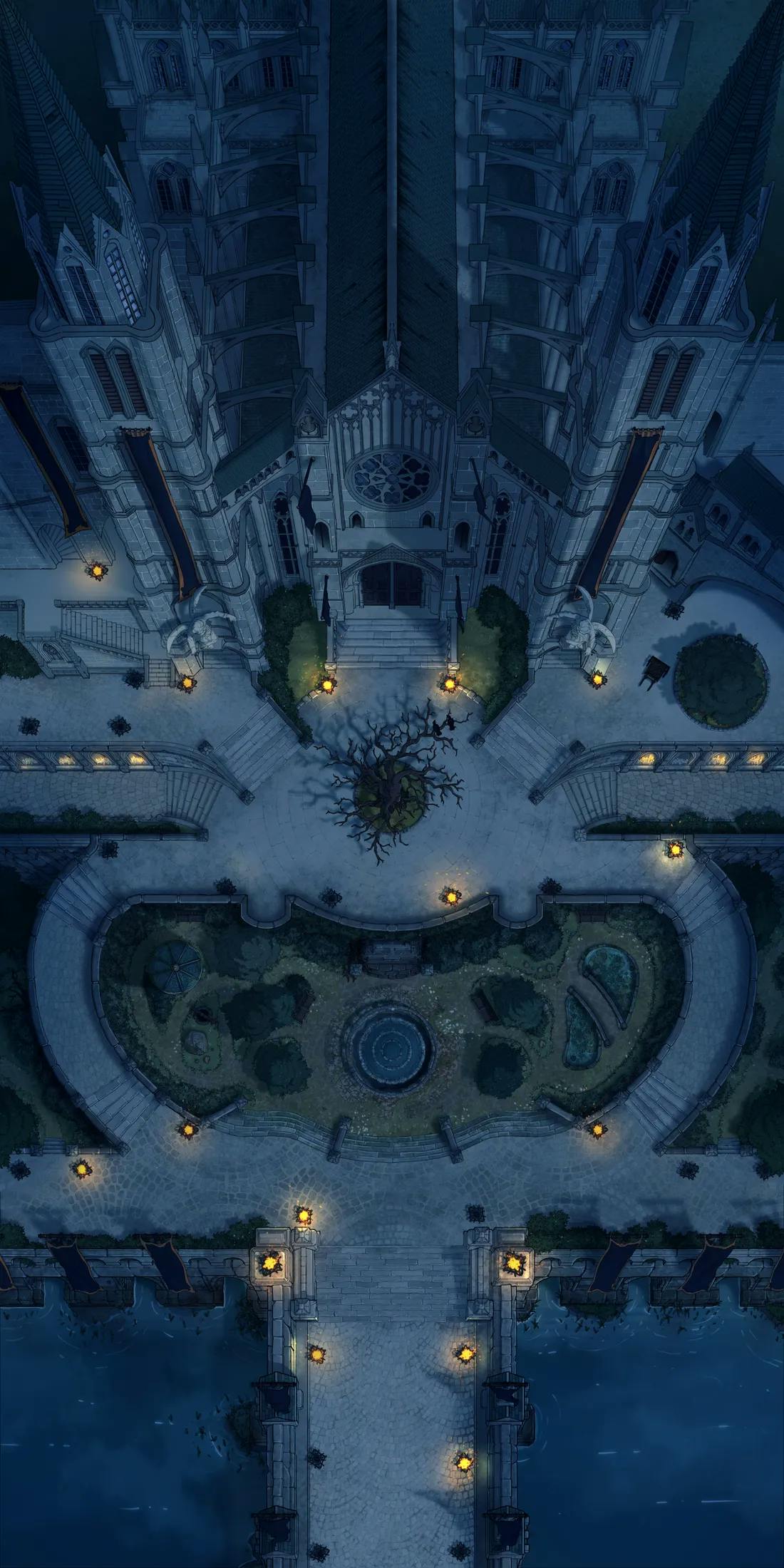 Grand Cathedral map, Night Partially Lit variant thumbnail