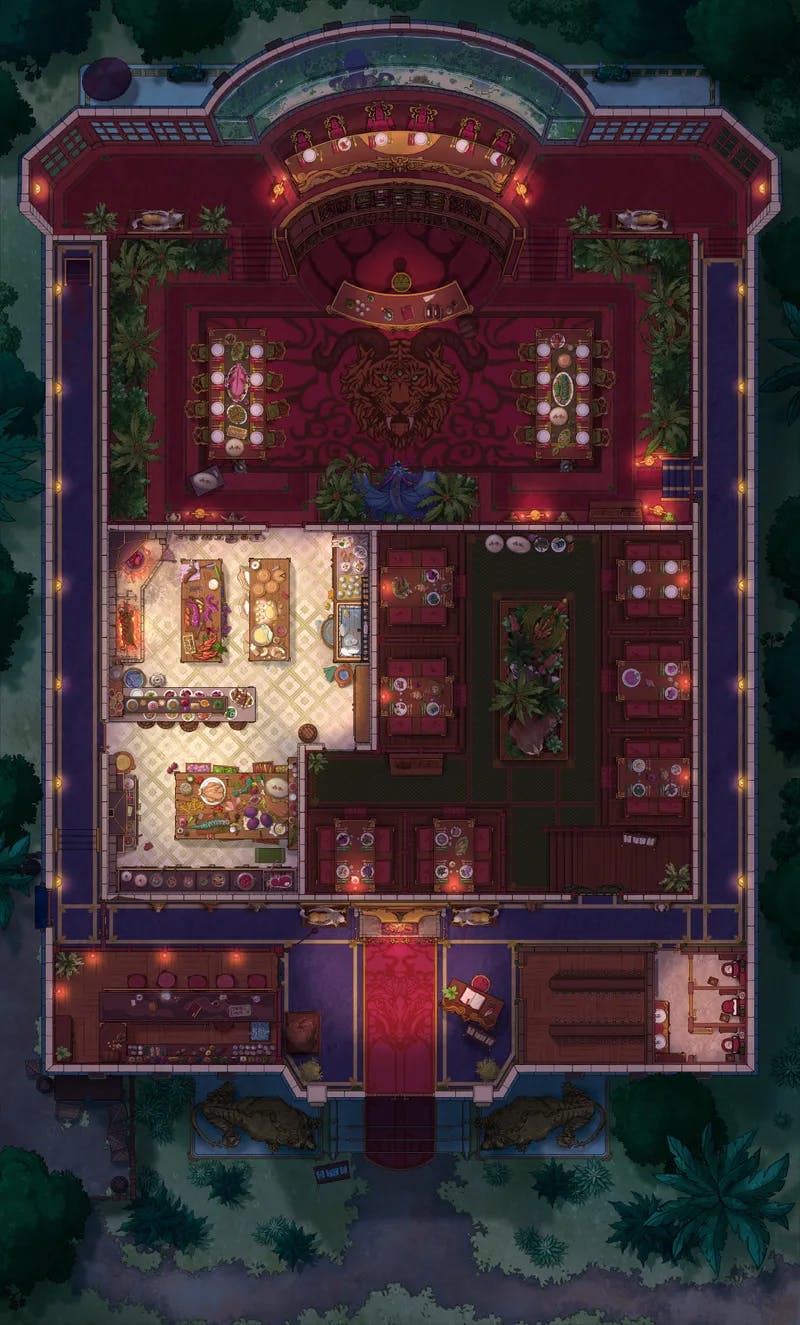 Monster Hunter Restaurant map, Candlelight variant thumbnail