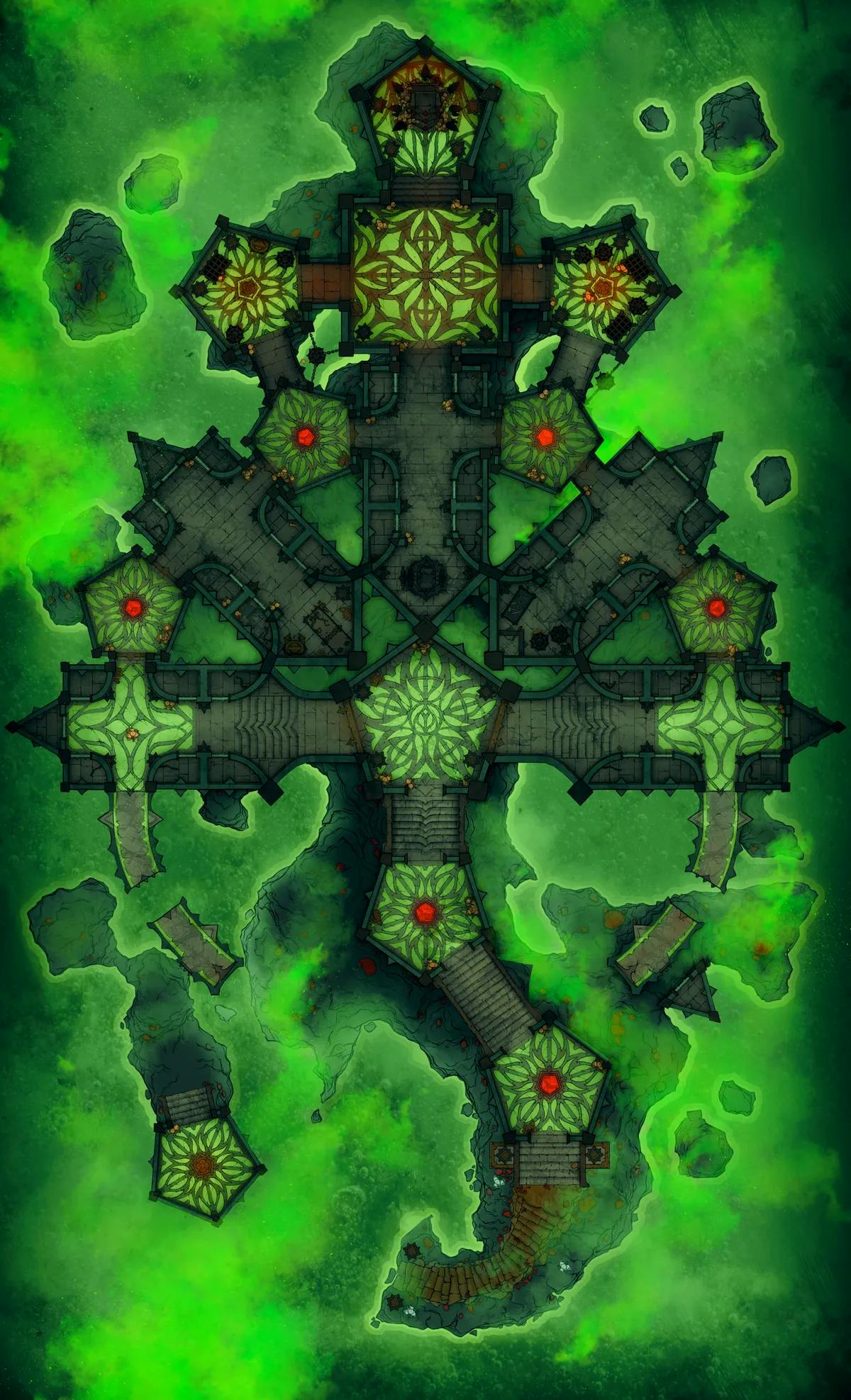 Hellfire Prison map, Toxic variant thumbnail