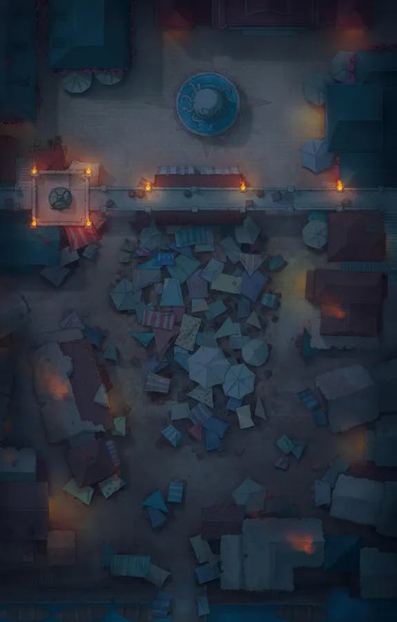 City Marketplace map, Original Night variant thumbnail