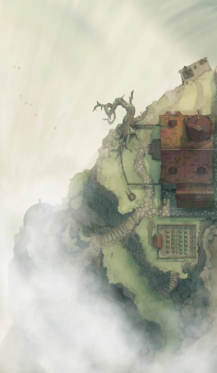 Wonderful Wizard Waterfall map, Creeping Fog 02 variant thumbnail