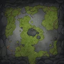 Modular Caves map, Ruins Sword In The Stone variant