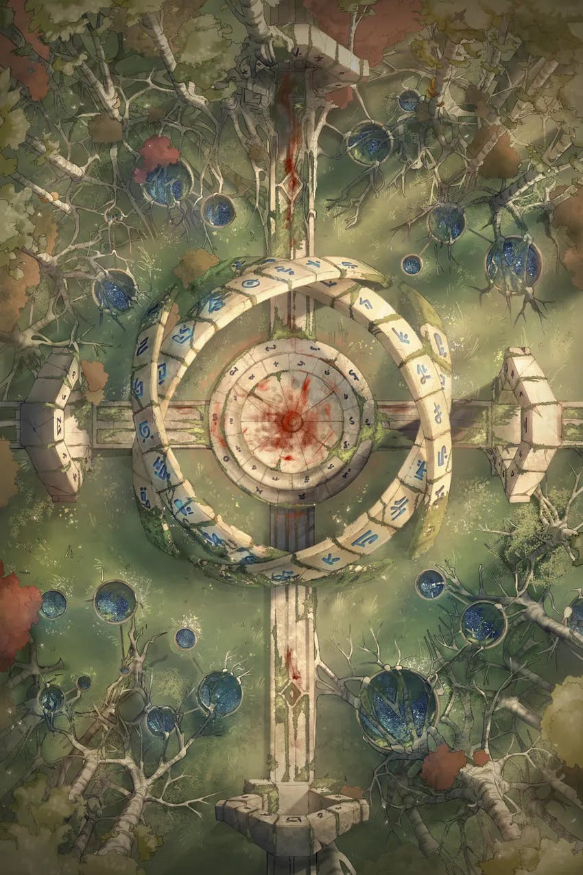 Celestial Gate map, Sacrificial Altar variant thumbnail