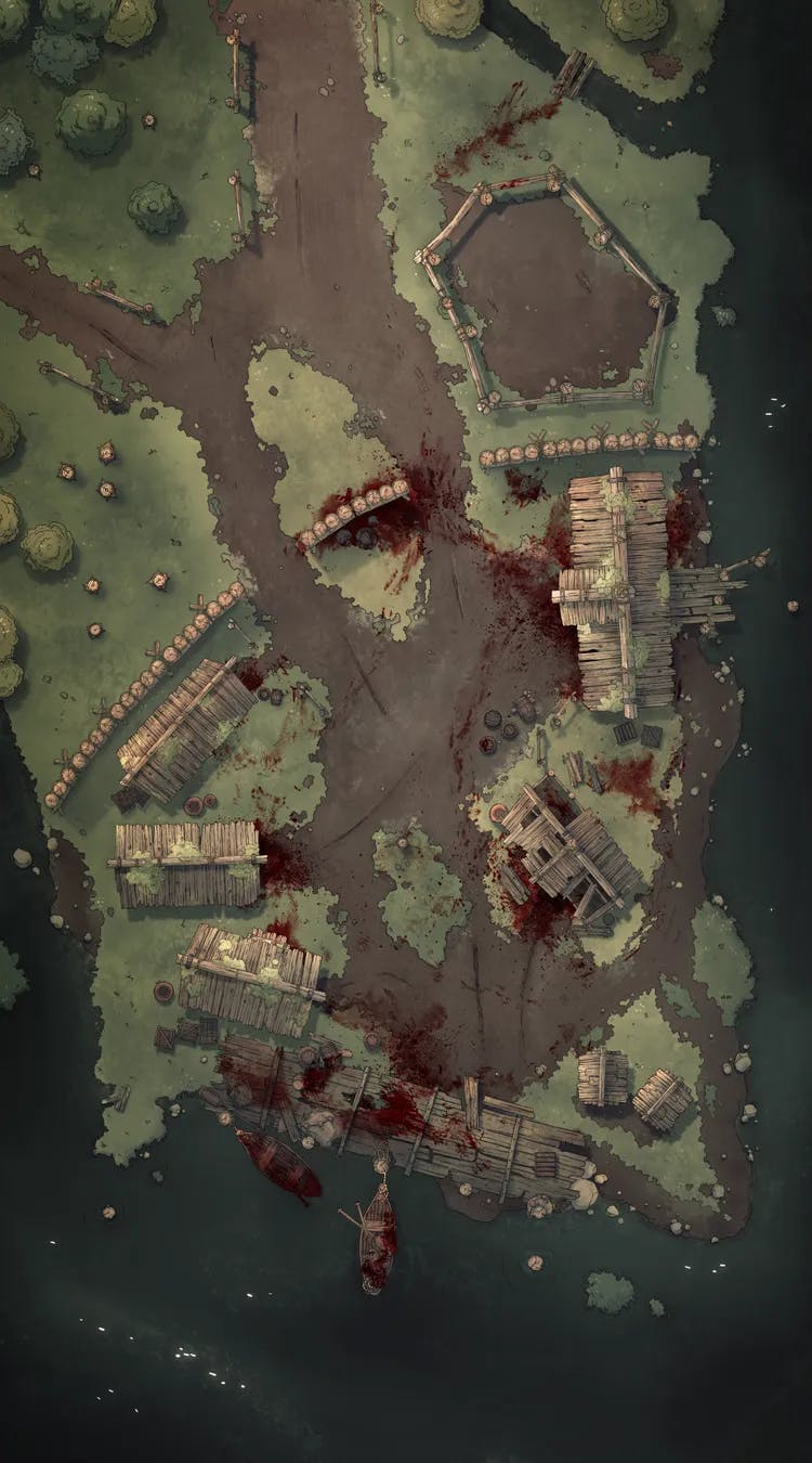 Iron Age Hamlet map, Massacre variant thumbnail