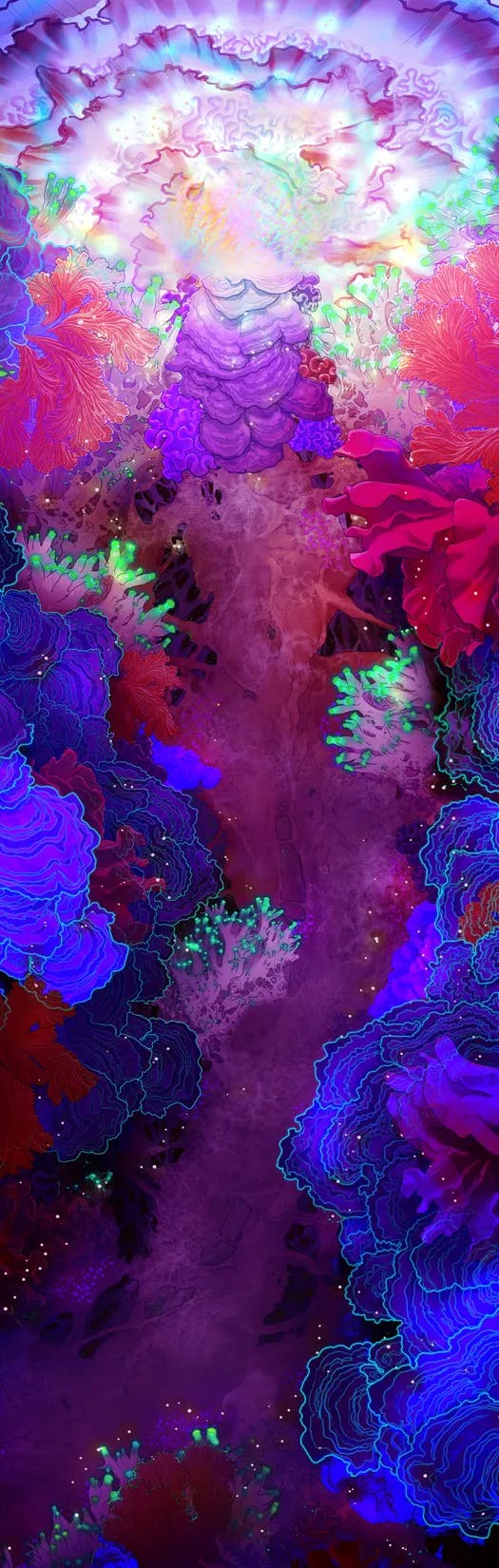 Mycelial Gate map, Ultraviolet variant