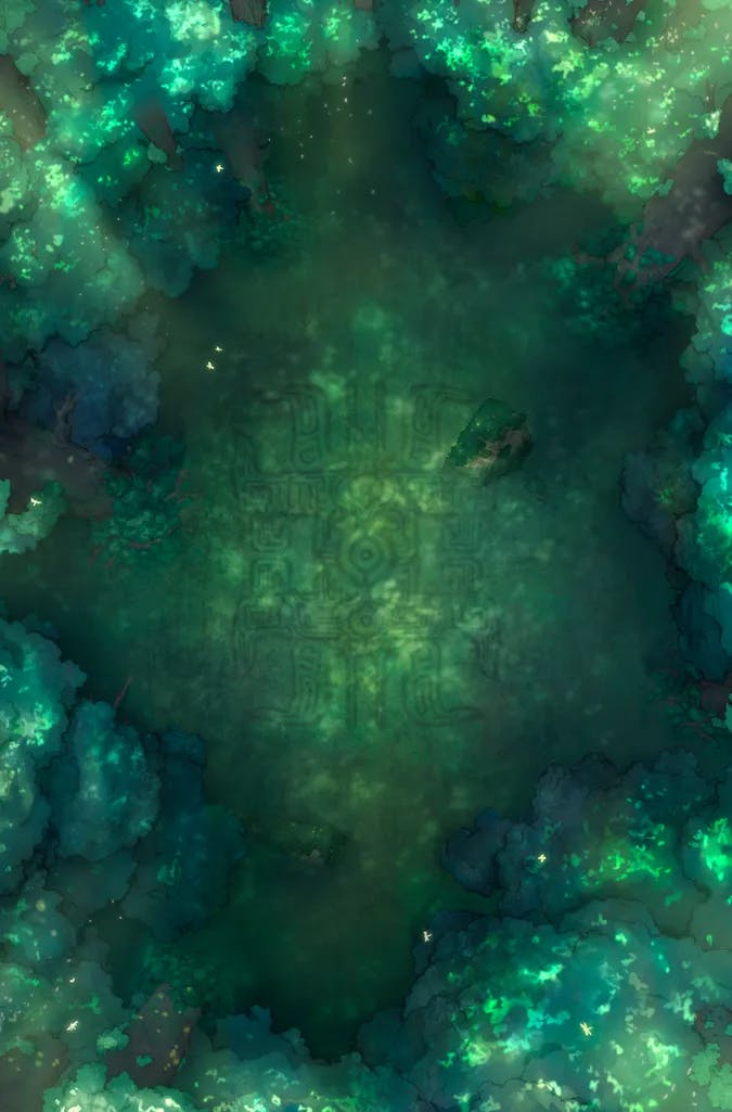 Overgrown Magic Forest map, Ancient Symbols Day variant thumbnail