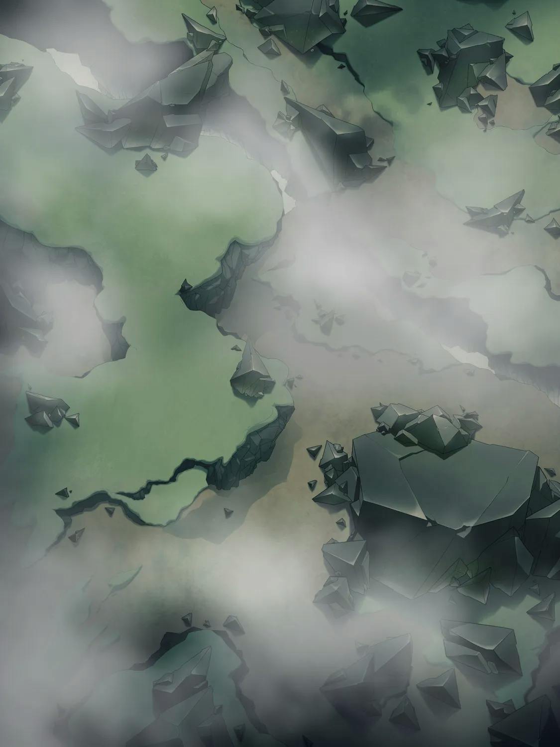 Megalith Gate map, Foglands variant thumbnail