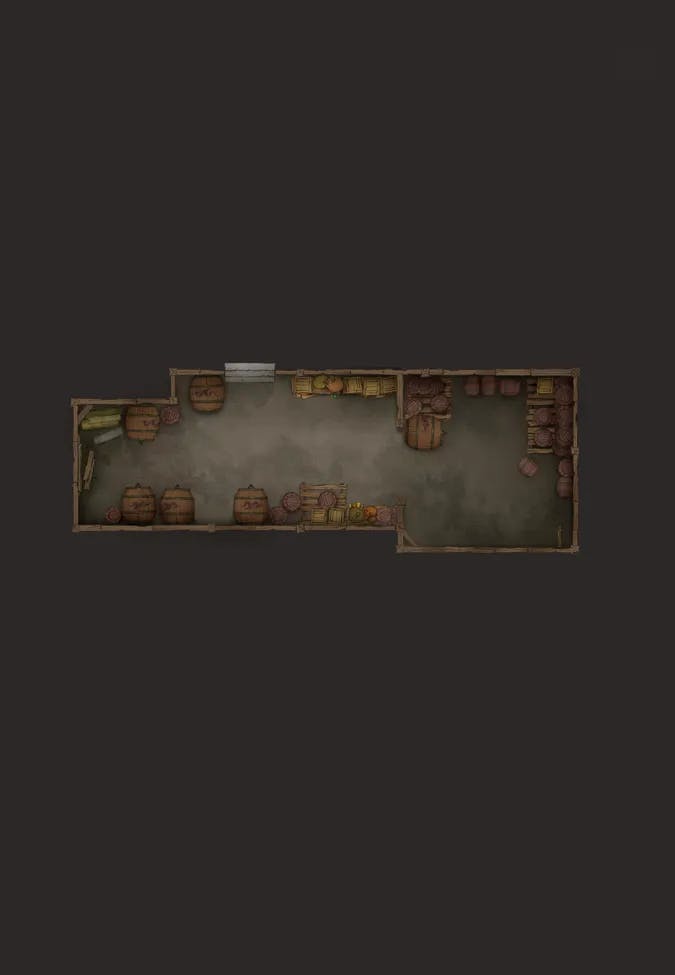 Ages of the Vale: Coaching House map, Cellar Original Day variant thumbnail