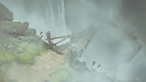 Goblin Bridge map, Fog variant