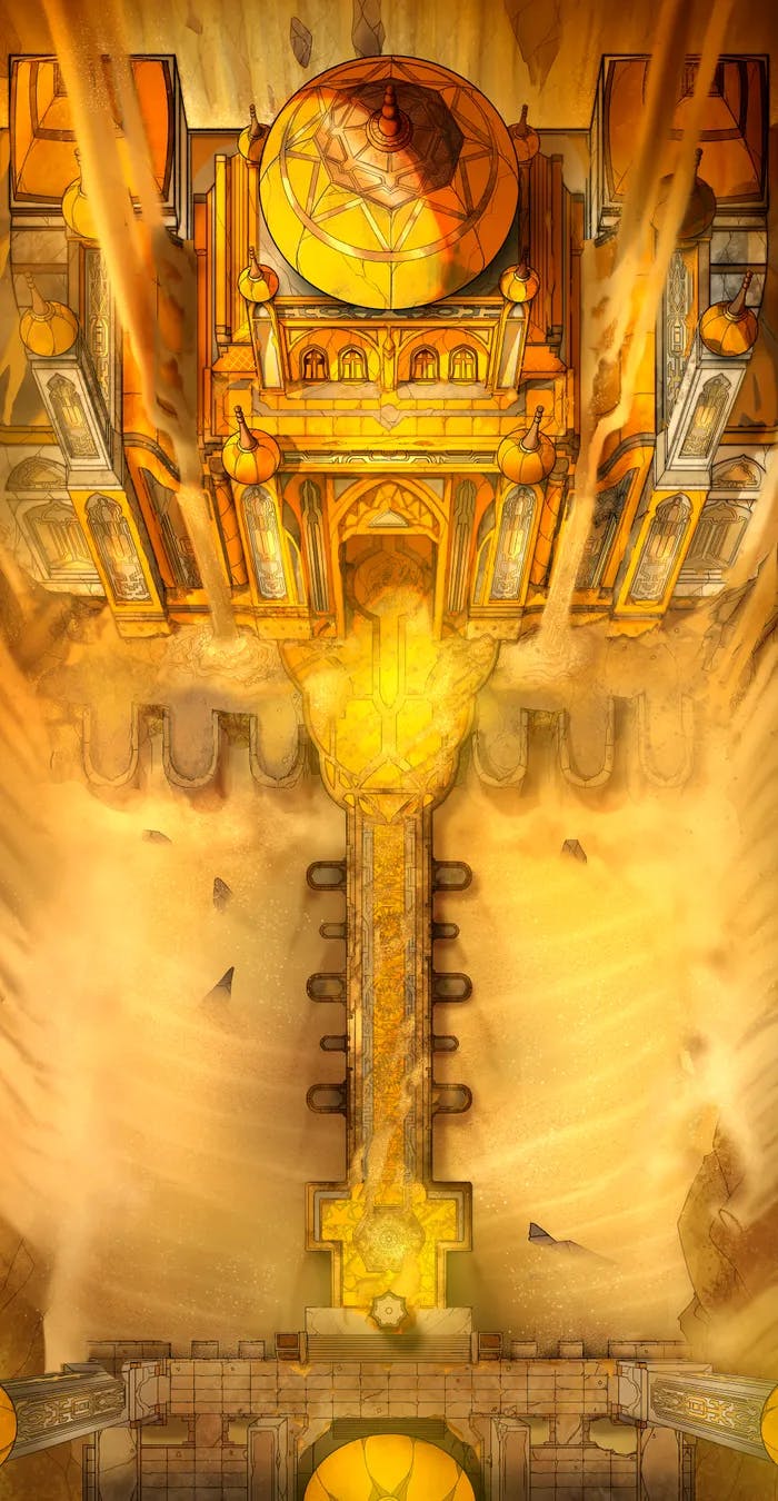 Tomb of Sand map, Midas Touch variant thumbnail