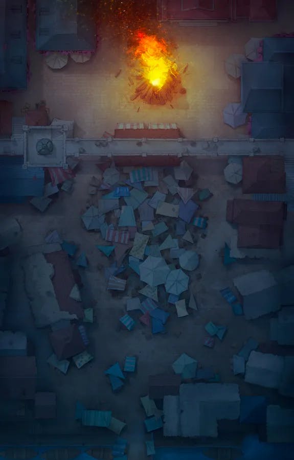 City Marketplace map, Bonfire Night variant thumbnail