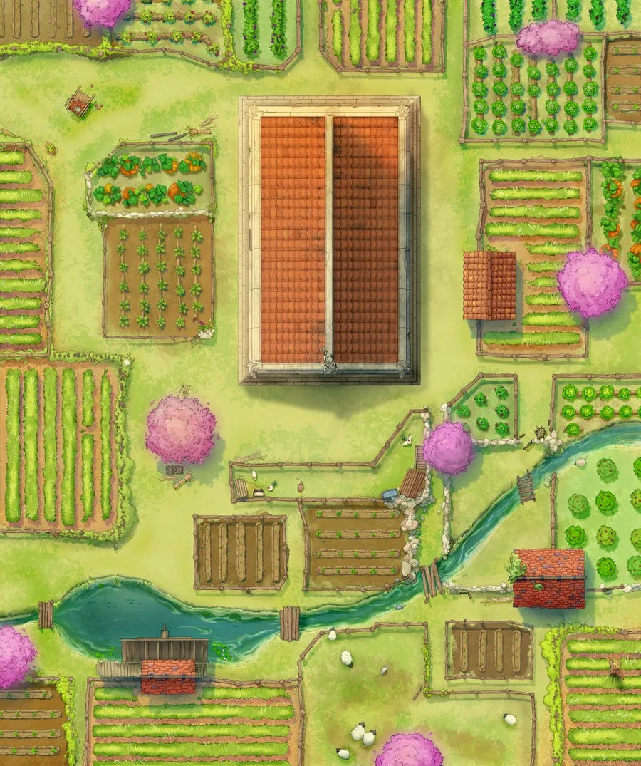 Temple Pastures map, Spring variant thumbnail