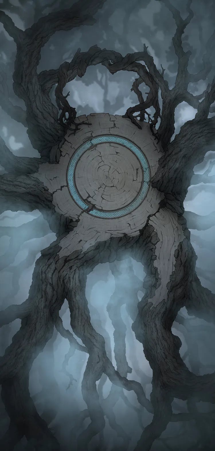 Yggdrasil Treetop map, Shadowrealm variant