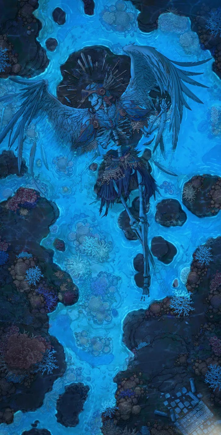 Dead Angel Reef map, Sea Cave variant