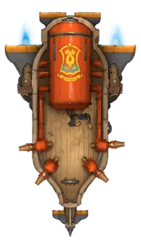 Airships! Pt. 3 map, Jet Engine Fire Fighter variant thumbnail