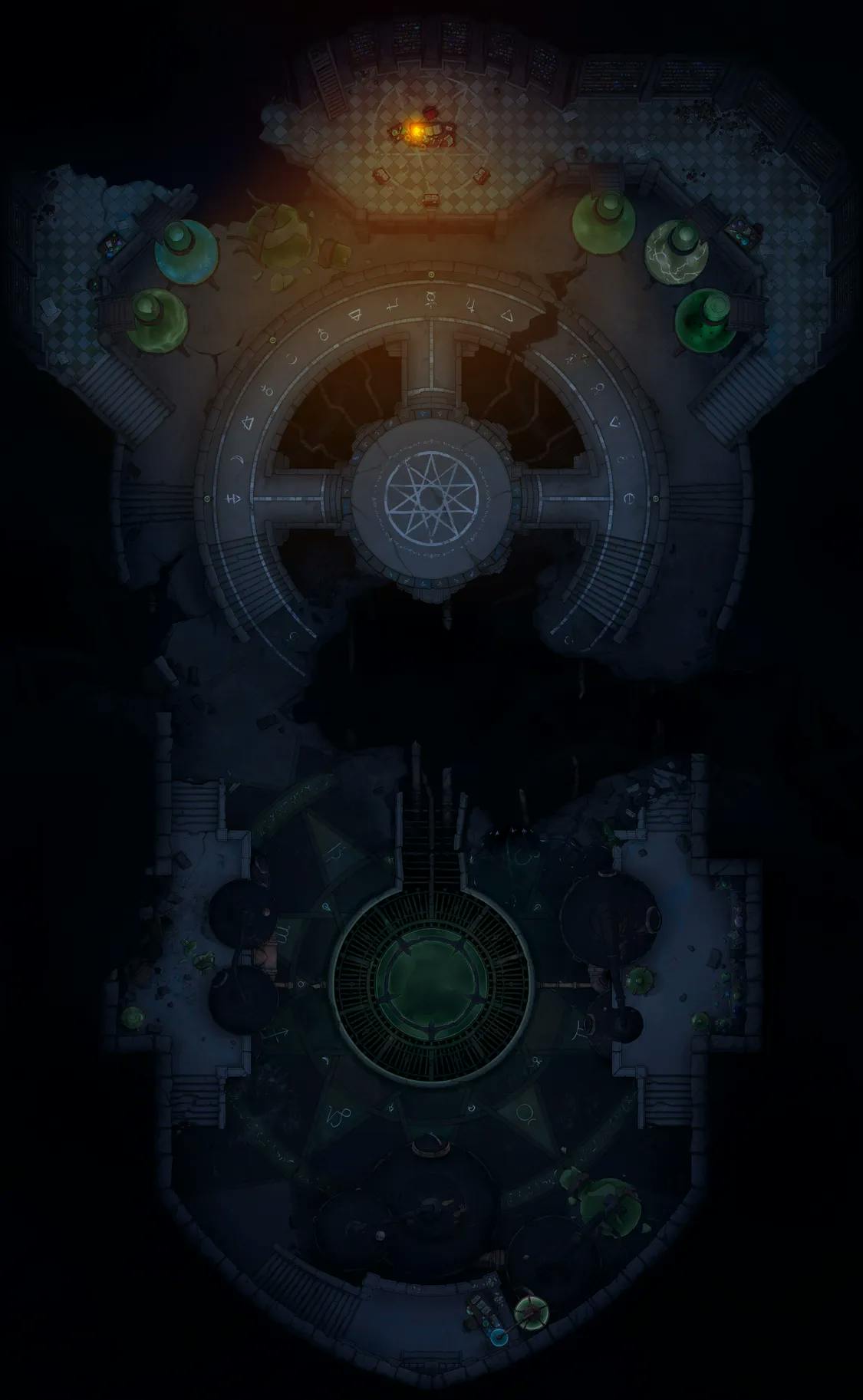 Alchemy Dungeon map, Working Late variant thumbnail