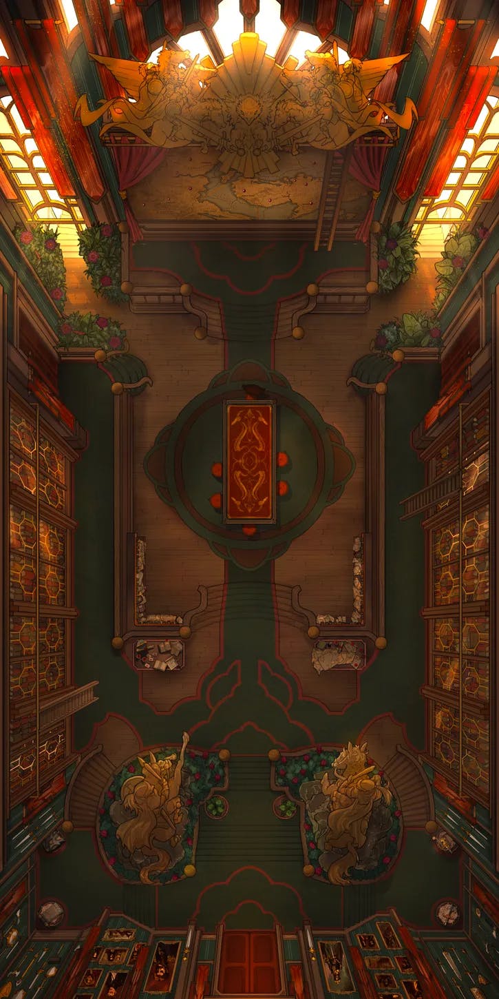 War Room Interior map, Drake Council variant thumbnail