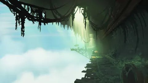 Sewer Tunnels map, Sky Pirates Hideout No Ships Day variant