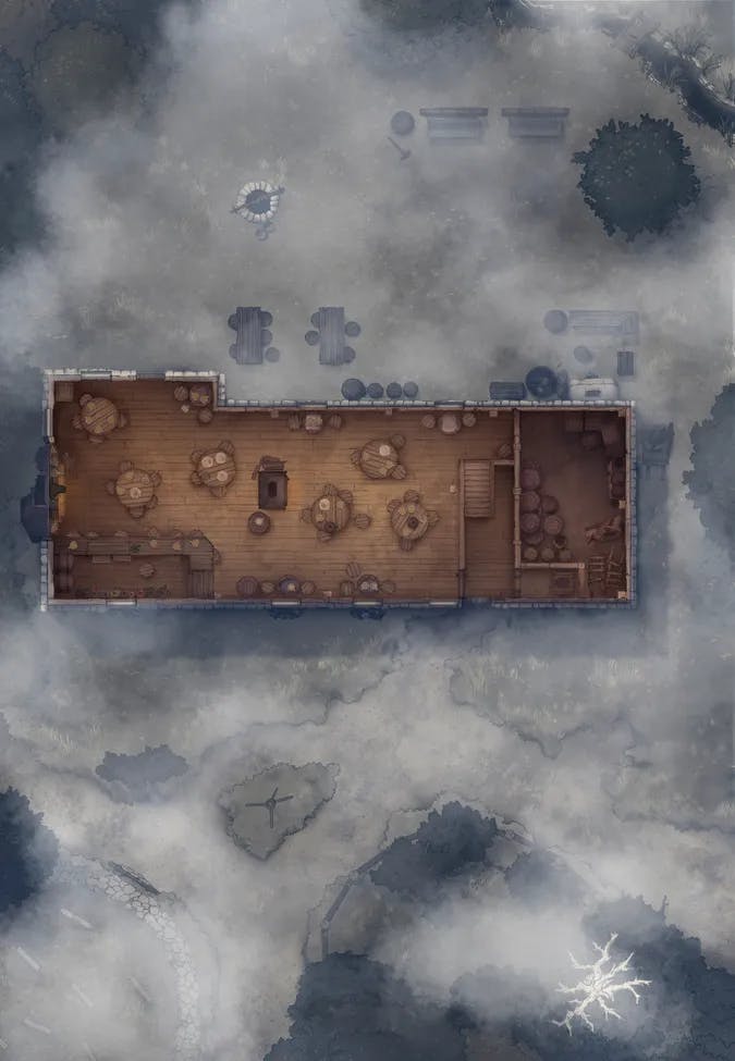 Ages of the Vale: Inn map, Indoors Fog variant