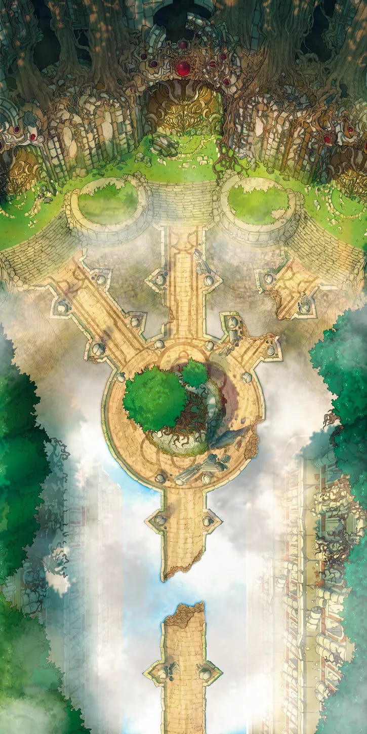 Flooded Fey Ruins map, Sky Temple variant thumbnail
