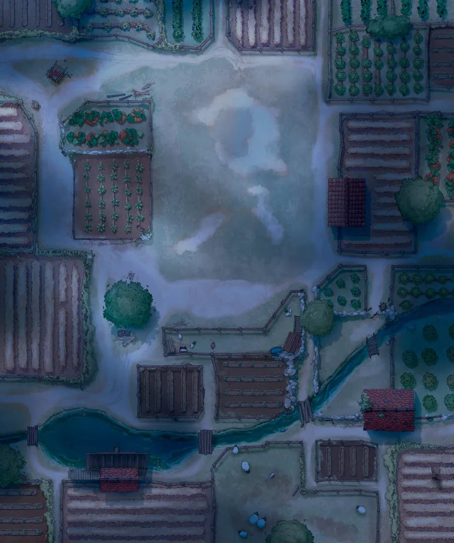 Temple Pastures map, Plains Night variant thumbnail