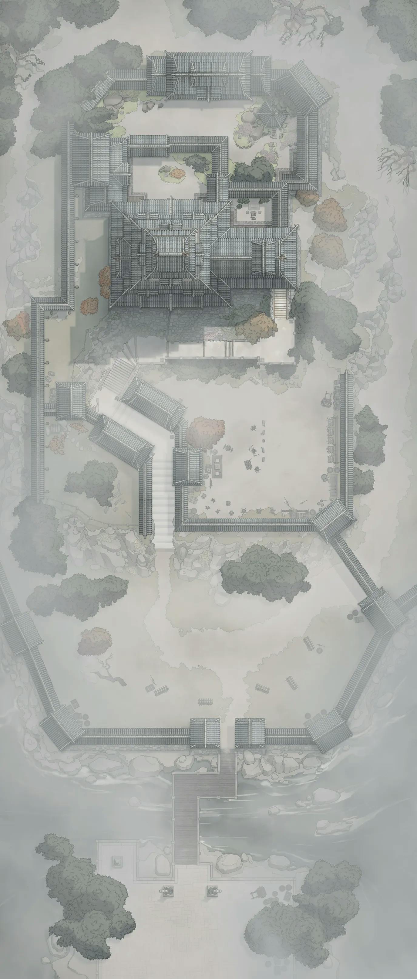 Japanese Castle Exterior map, Fog variant thumbnail
