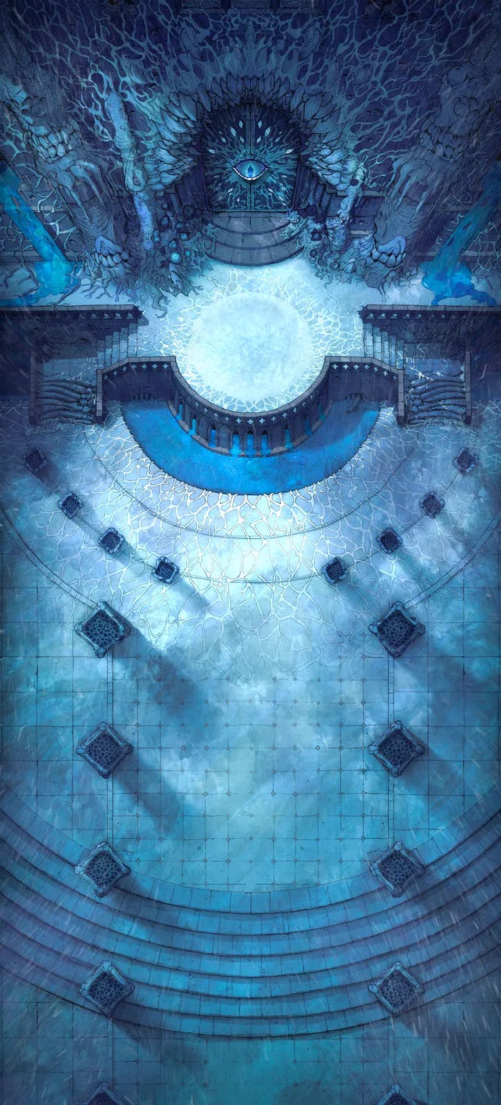 Nightmare Dragon Lair map, Cold Ice variant