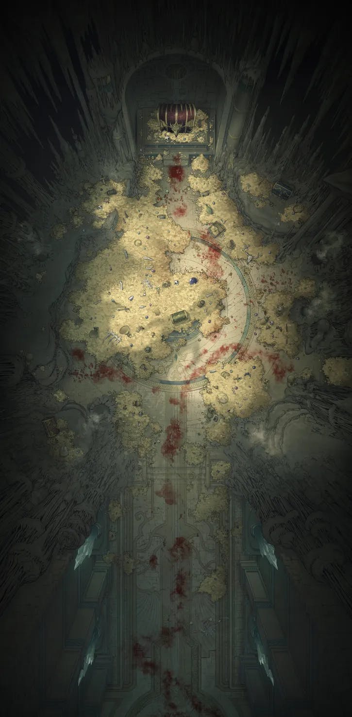 Dragon's Hoard map, Massacre variant