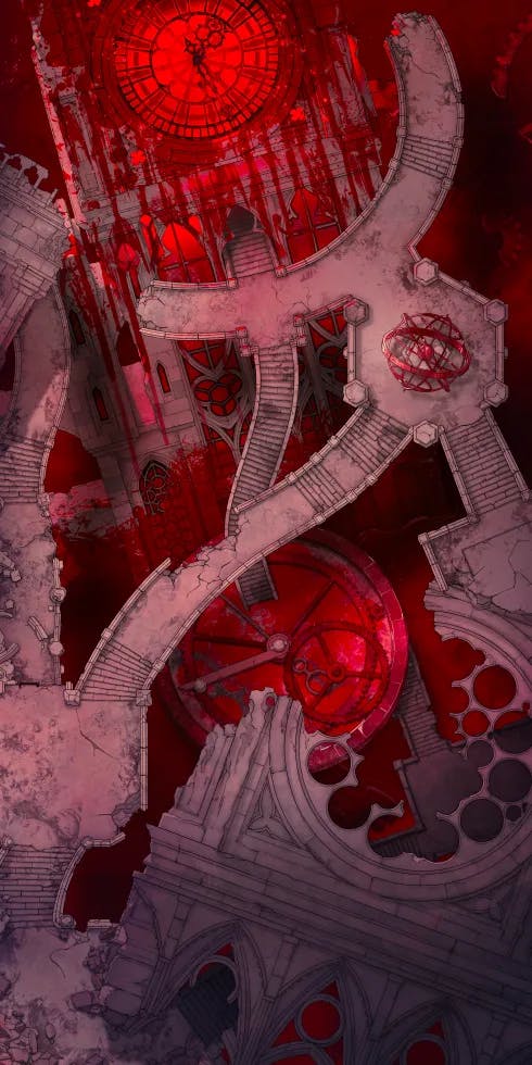 Chrono Chaos Ruins map, Time Death variant thumbnail