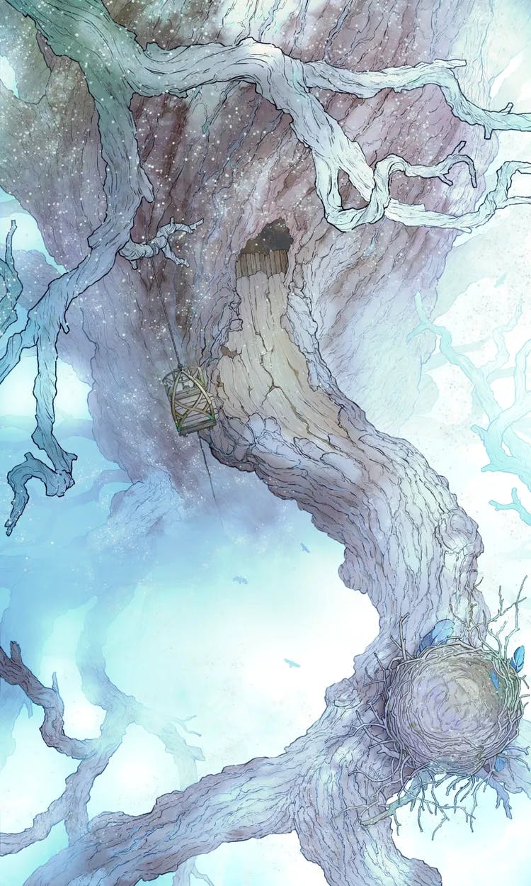 Yggdrasil Branch Overlook map, Winter Day variant thumbnail