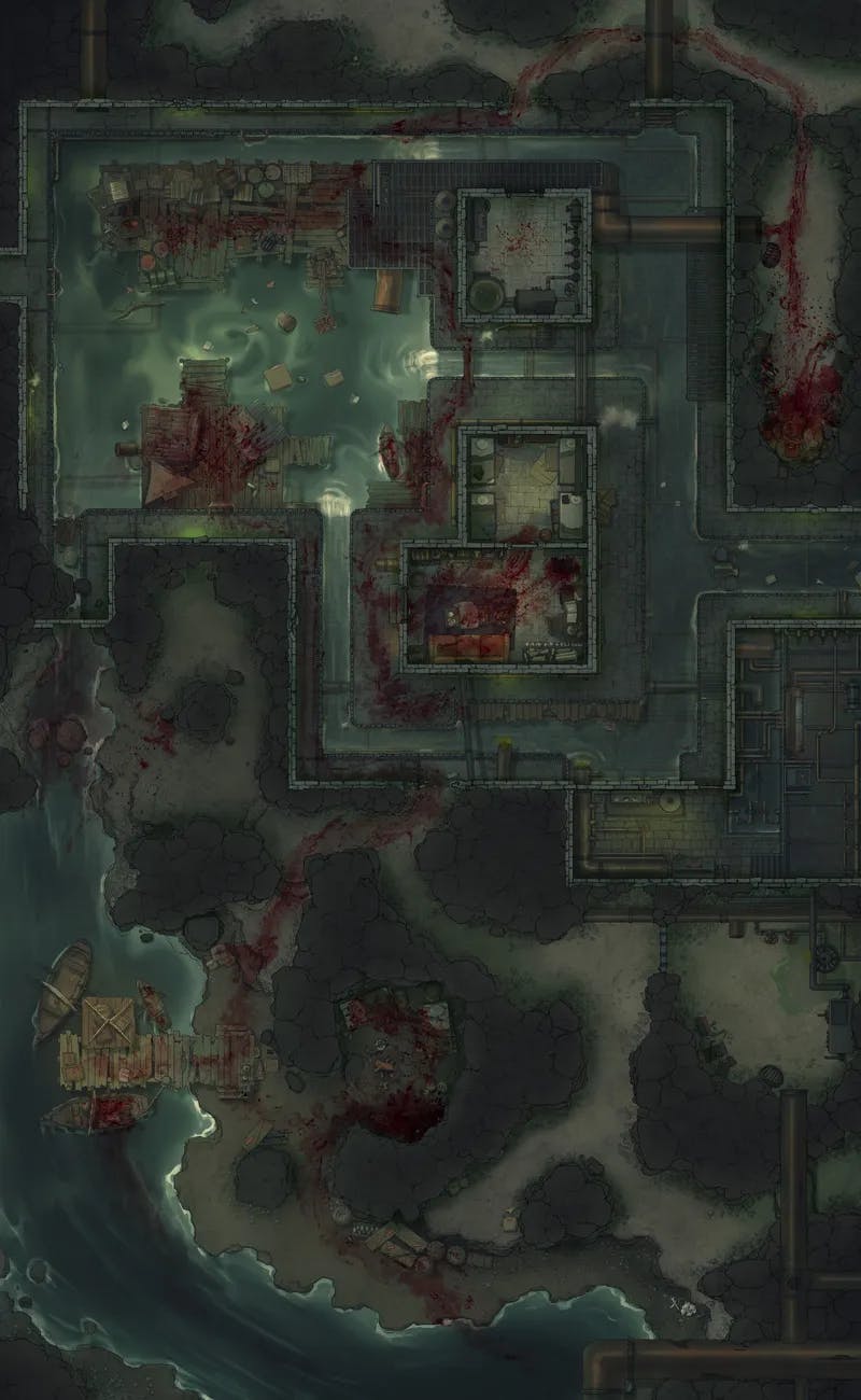 Sewer Tunnels map, Massacre variant thumbnail