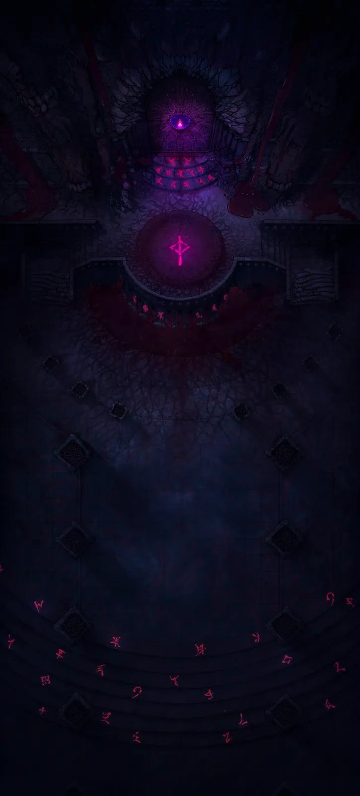 Nightmare Dragon Lair map, Runic Glow variant thumbnail
