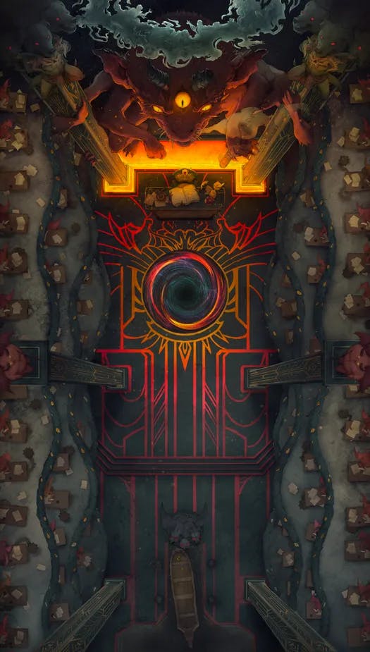 Hell's Tax Office map, Portal variant